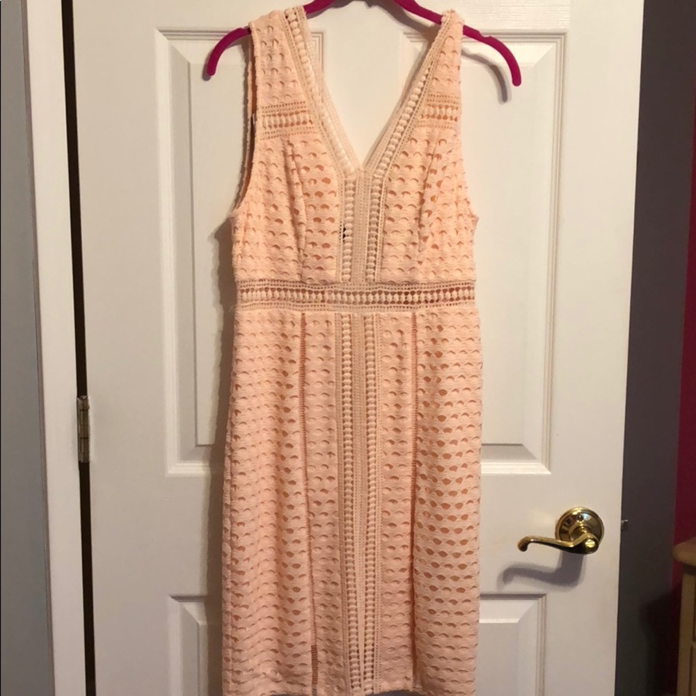 Bebe pink dress